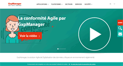Desktop Screenshot of gxpmanager.com